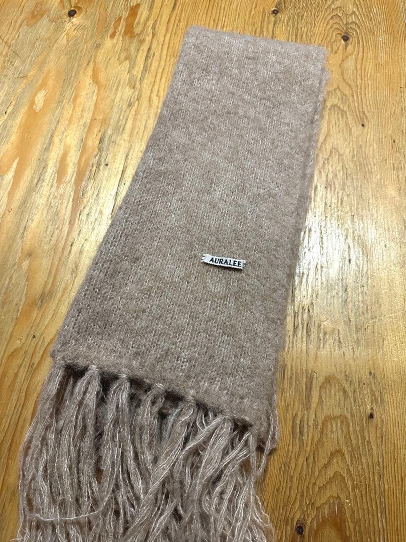 AURALEE アルパカウールマフラー