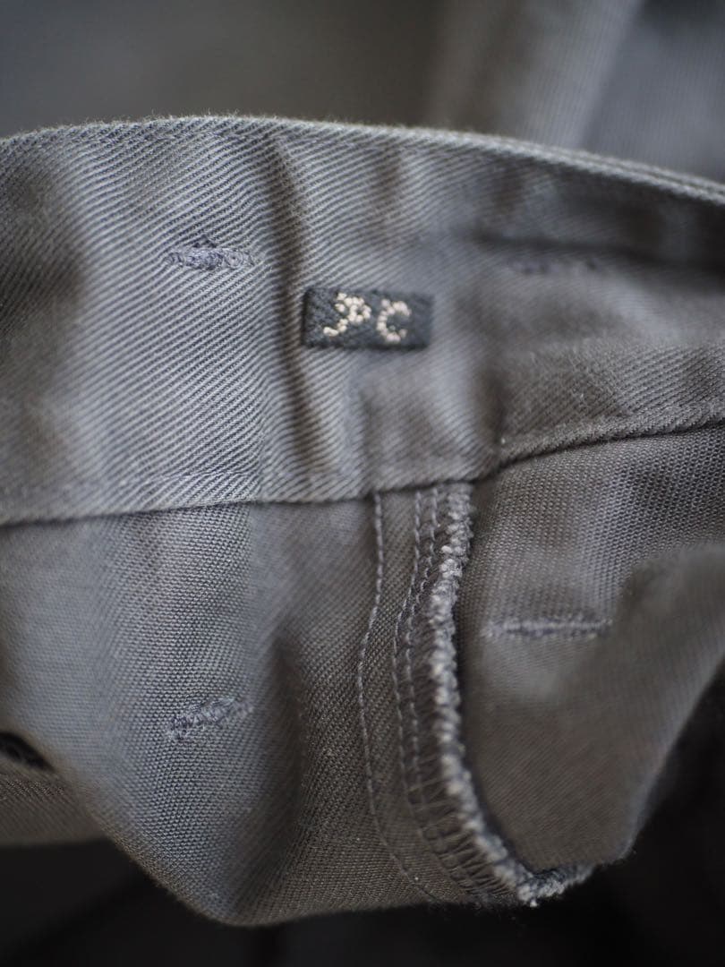 PORTER CLASSIC GENE KELLY CHINOS タグ付き