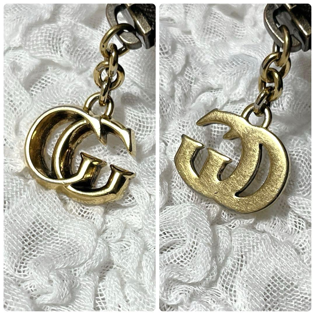 希少✨GUCCI GGキャンバス 長財布　ラウンドファスナー　マーモント