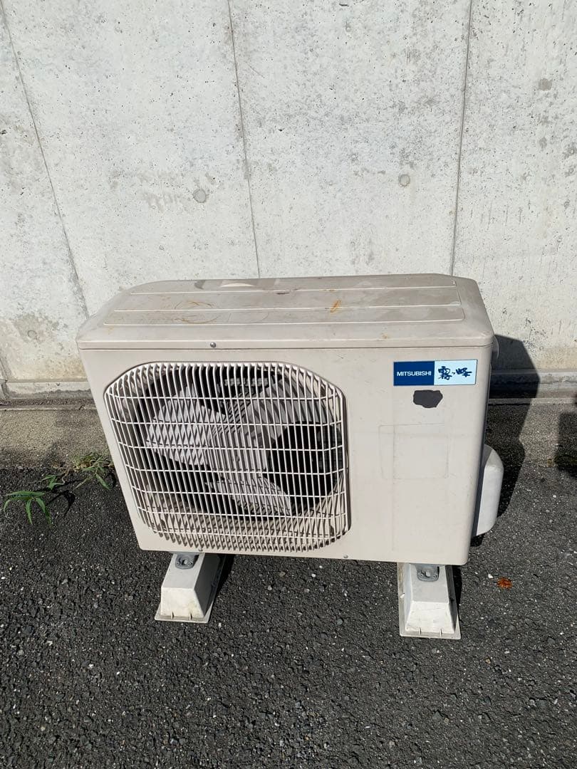 霧ヶ峰エアコン MSZ-J227-W 2007年製　室内機室外機