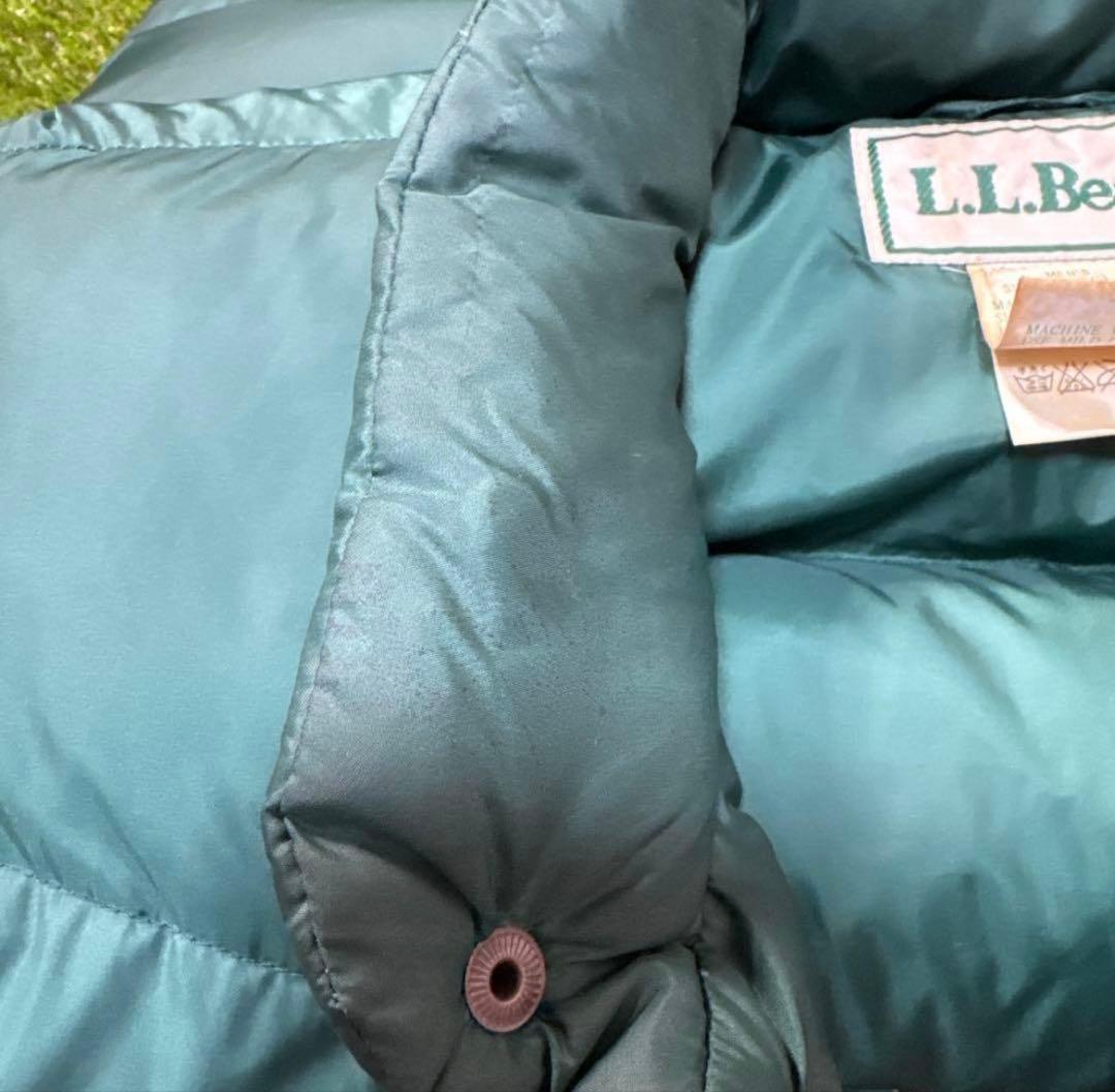 L.L.Bean ダウンベスト ビンテージ グリーン 90s 80s