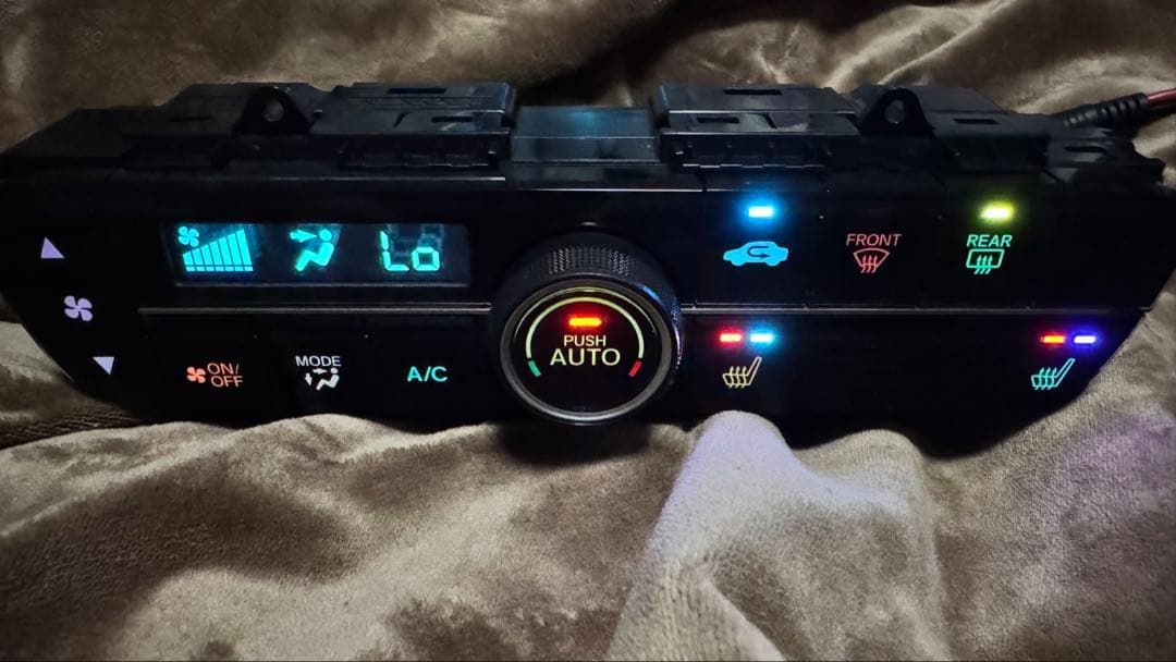 jf3 N-BOX Nボックス led打ち替え済み エアコンスイッチパネル