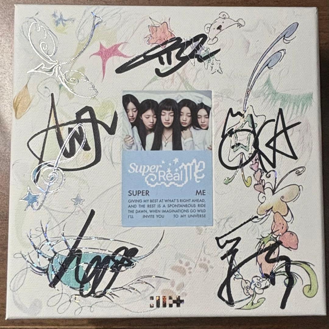 ILLIT 1stミニアルバム『SUPER REAL ME』全員分サイン付き