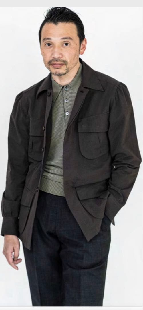 かつぼう　リングヂャケット　ナポリ　ジャングルファティーグ