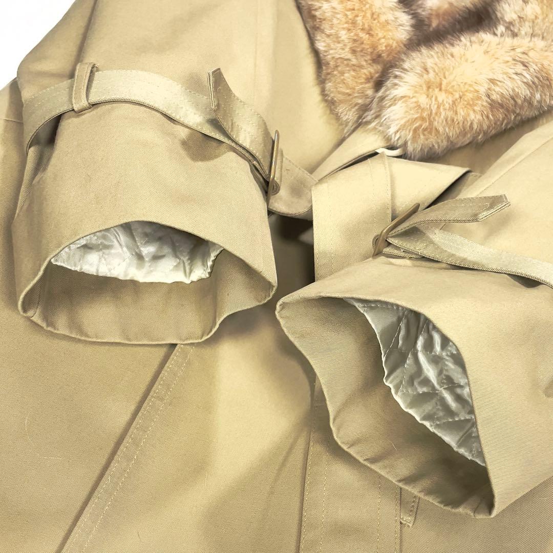 ベルギー製 DRAKKAR 2way ウールライナー ベルテッドロングコート M