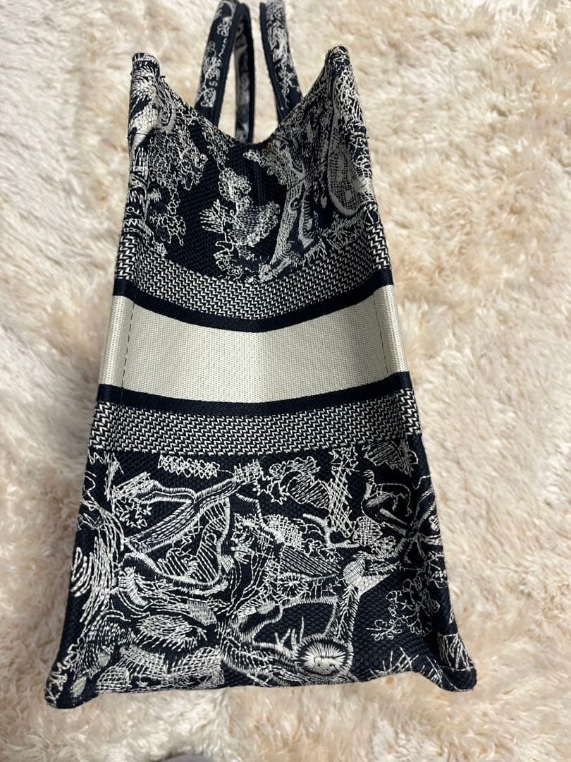 CHRISTIAN DIOR アニマルプリント トートバッグ