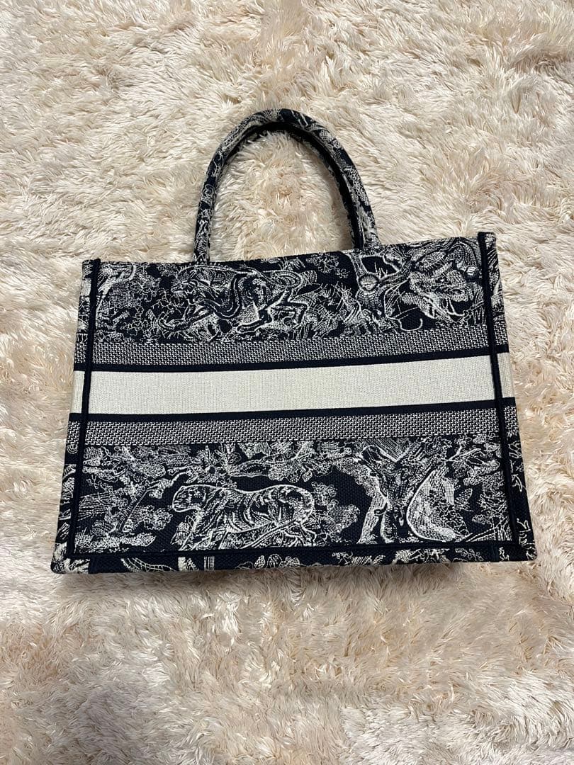 CHRISTIAN DIOR アニマルプリント トートバッグ
