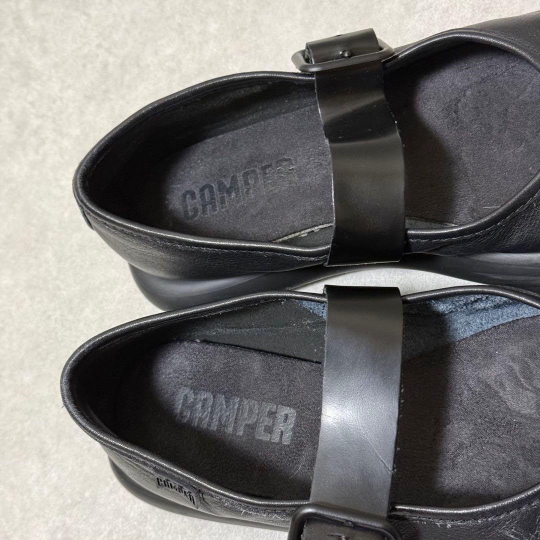 【CAMPER】カンペール ONDA オンダ　フラットシューズ　ブラック　39