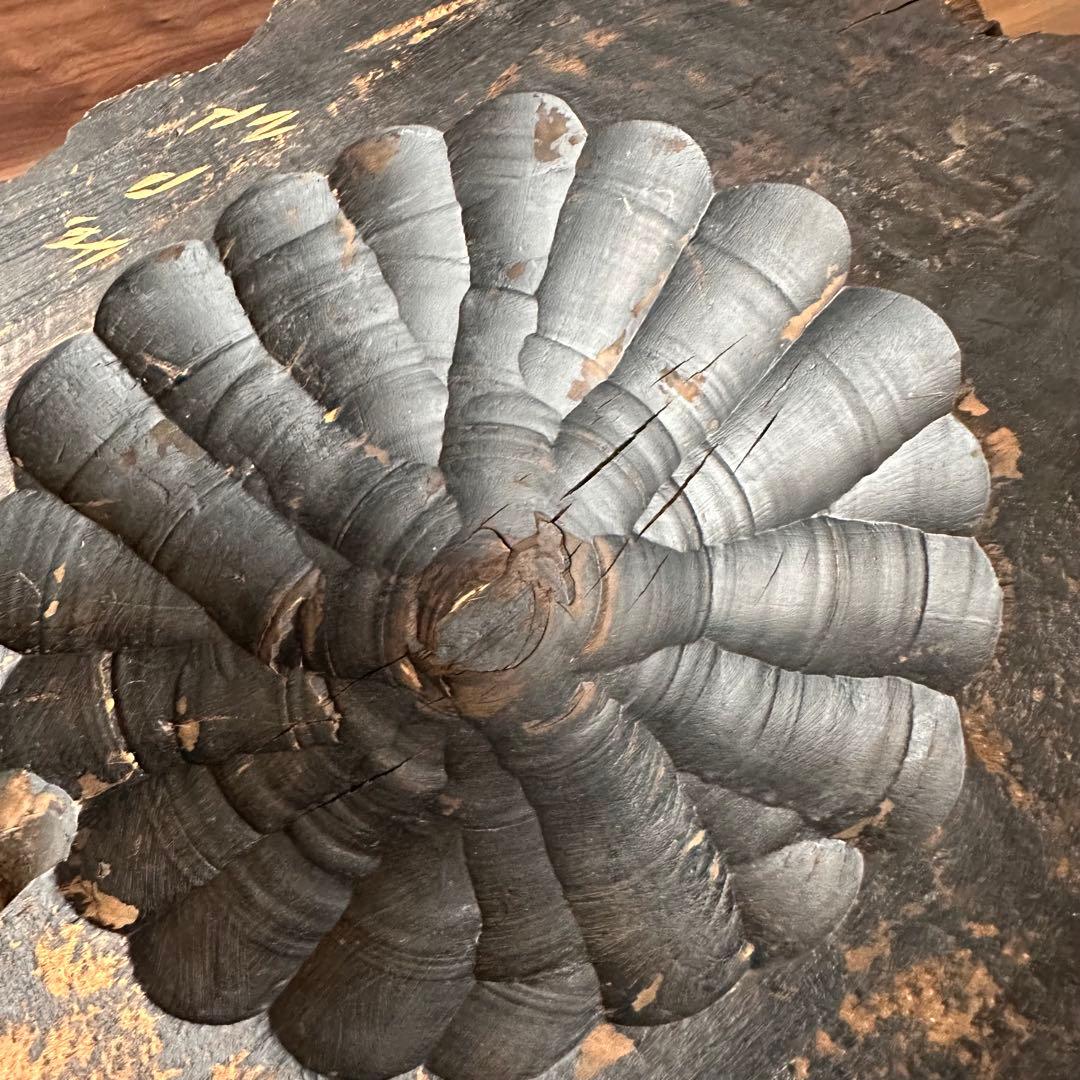 【民芸品】木彫り熊の壁掛け 北海道土産 昭和期 アンティーク風 大型