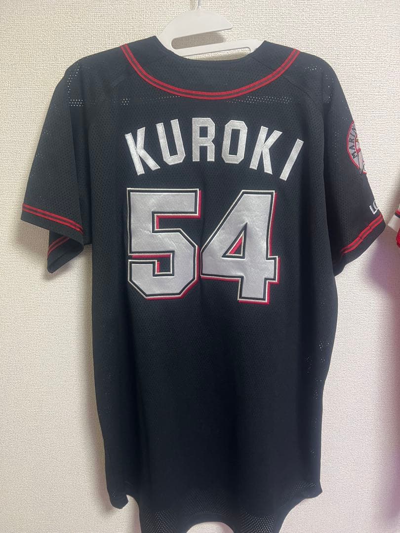 千葉ロッテマリーンズ 黒木知宏 ビジターユニフォーム