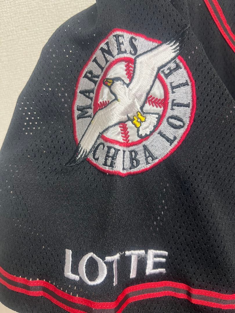 千葉ロッテマリーンズ 黒木知宏 ビジターユニフォーム