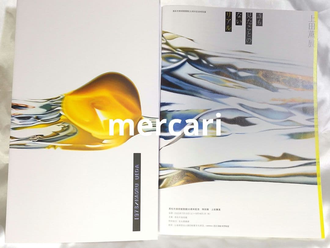 上田薫 図録 パンフレット ポストカード ハガキ スーパーリアリズム絵画
