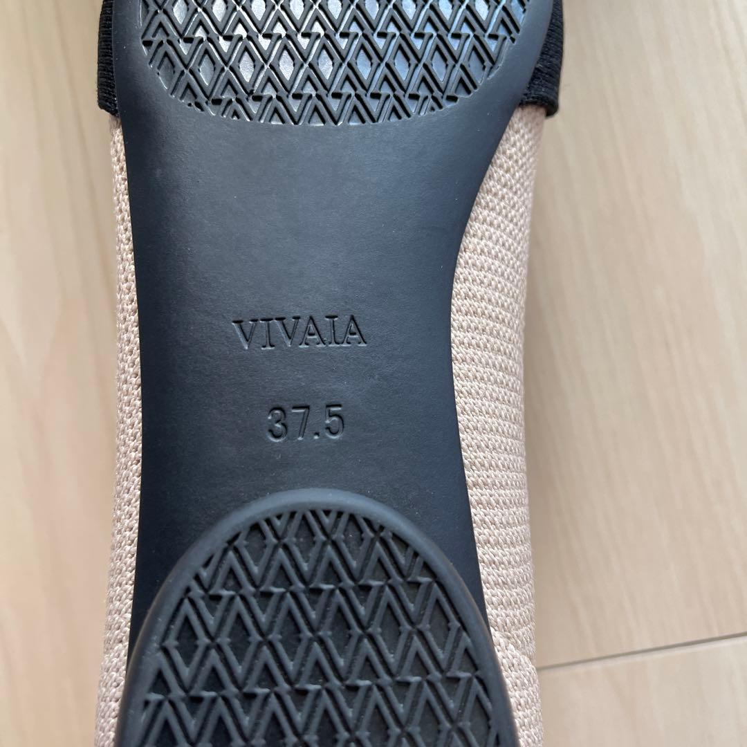 新品！VIVAIA [Bibi] アーモンドトゥ 結びデザイン フラットシューズ