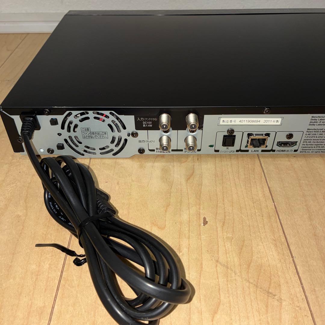 東芝　ブルーレイレコーダー　DBR-Z110 動作ok です