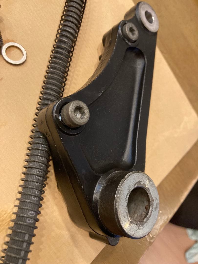 【分解洗浄済】ゼファーχ ゼファー400 ブレーキ リアキャリパー OH済