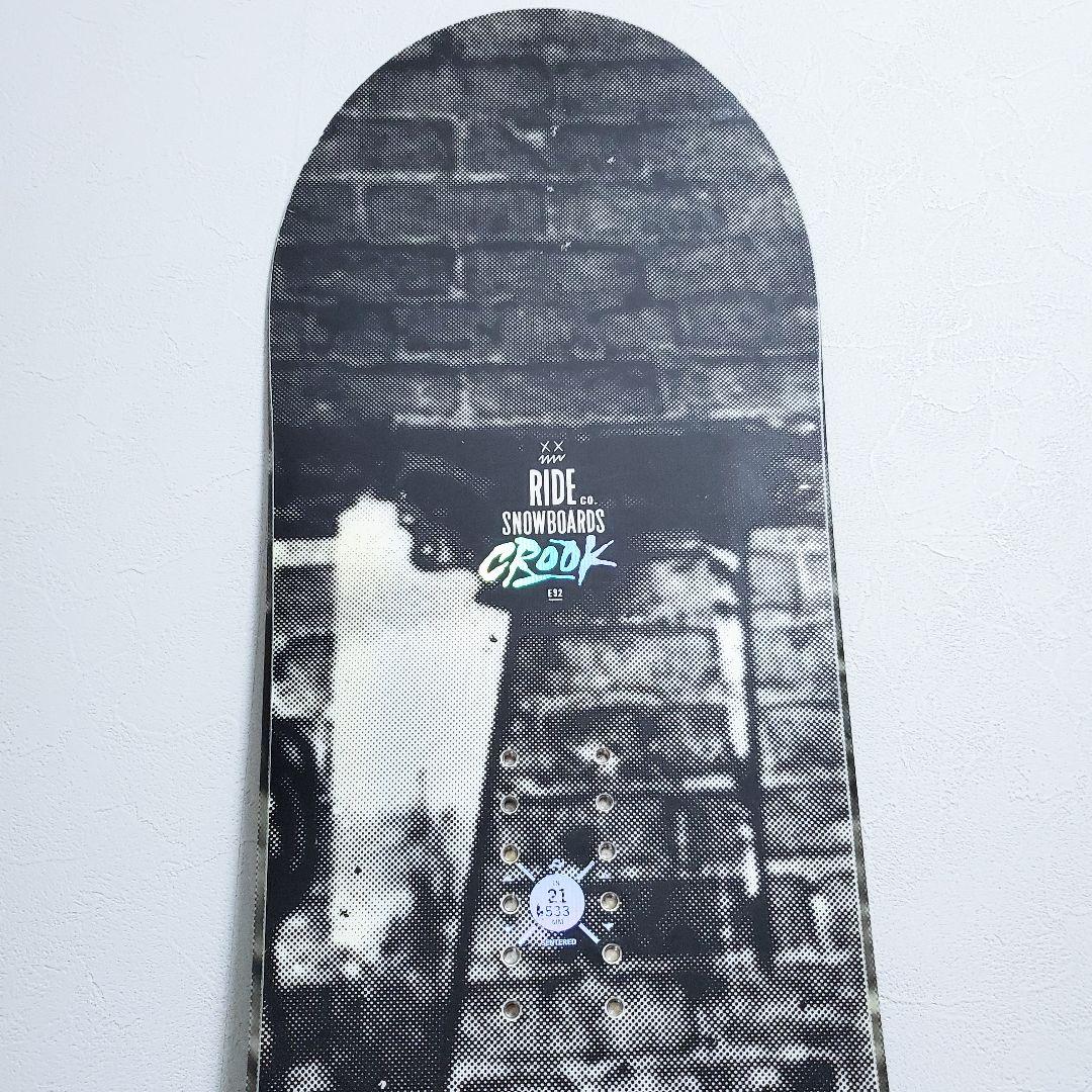 【Yukisakaさま専用】RIDE CROOK スノーボード板　ケース付き