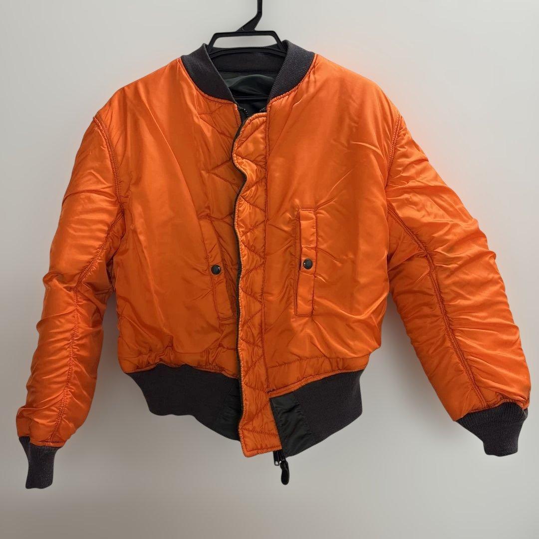 ALPHA INDUSTRIES MA-1 フライトジャケット　カーキ　Ｌ