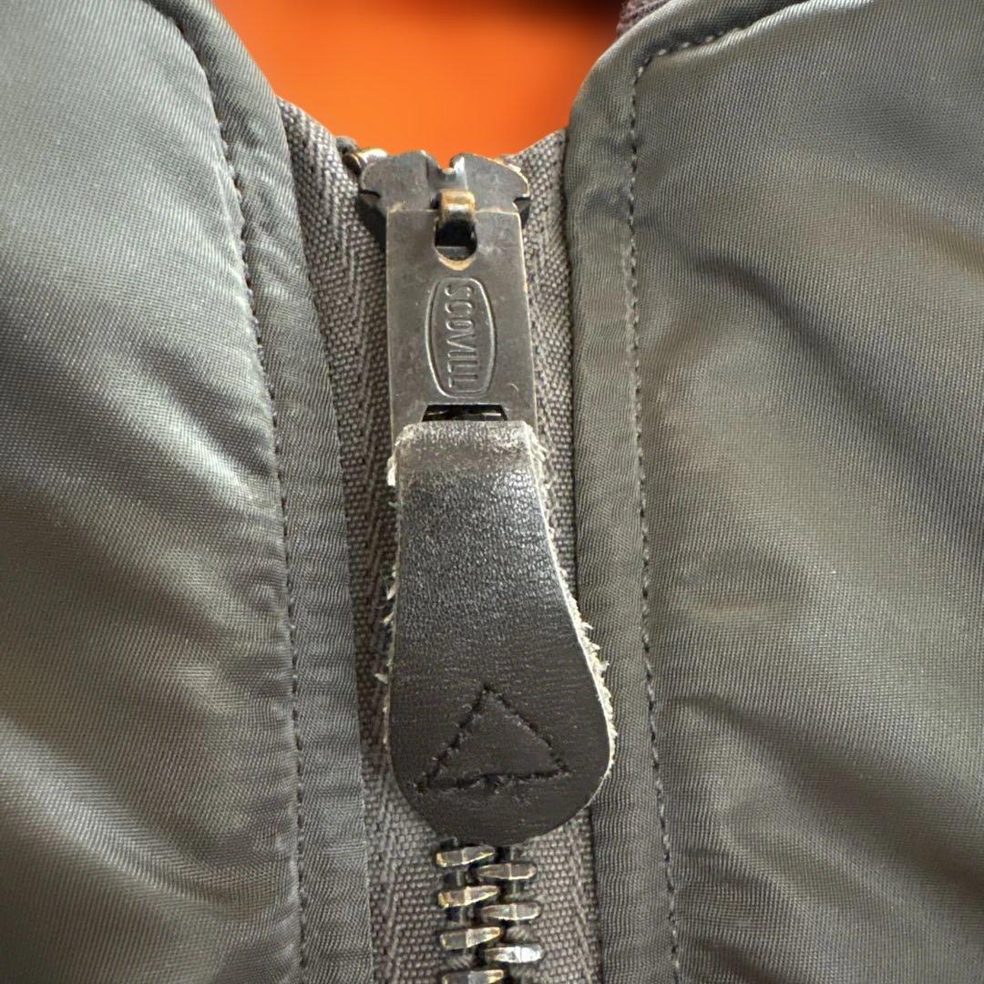 ALPHA INDUSTRIES MA-1 フライトジャケット　カーキ　Ｌ