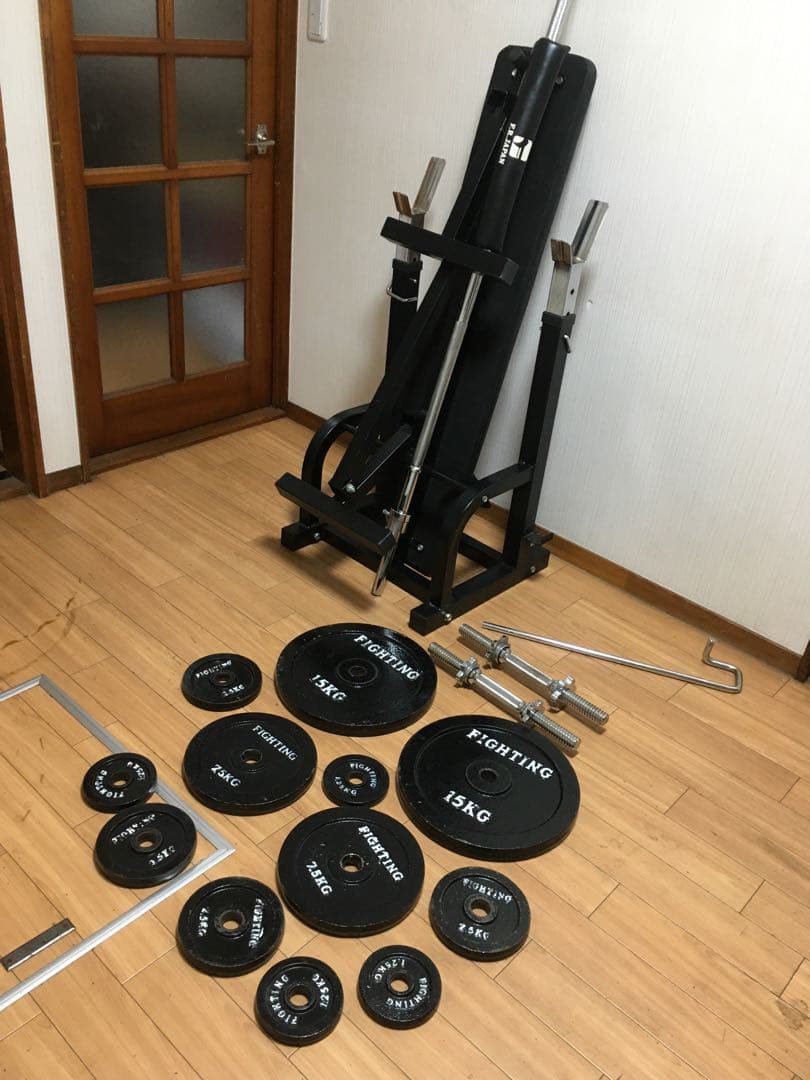 FIGHTING ROAD ベンチプレスセット70Kg 引き取り限定