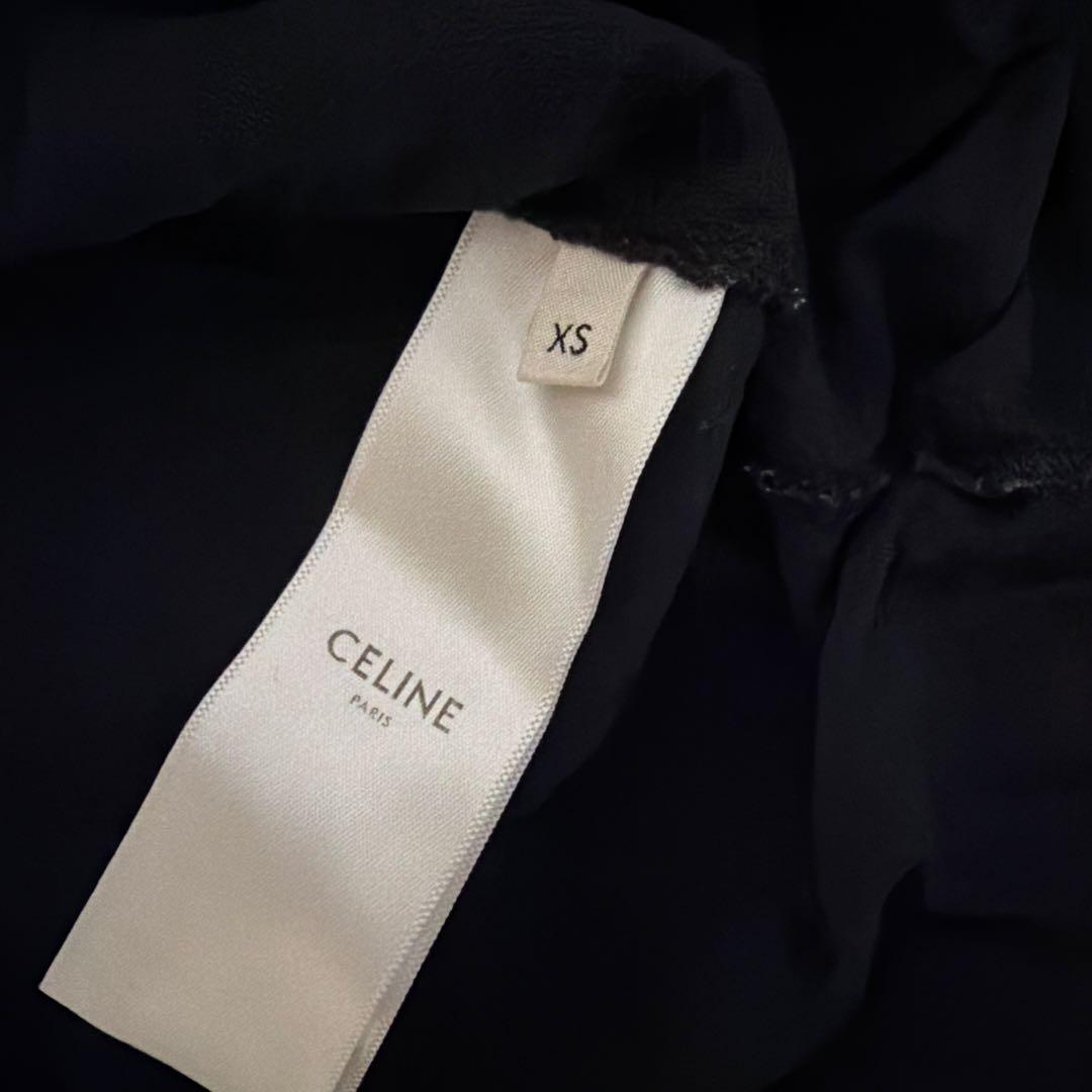 CELINE ブラックTシャツ XS　19ss エディスリマン
