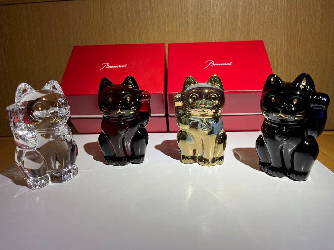 Baccarat(バカラ) クリスタルまねき猫