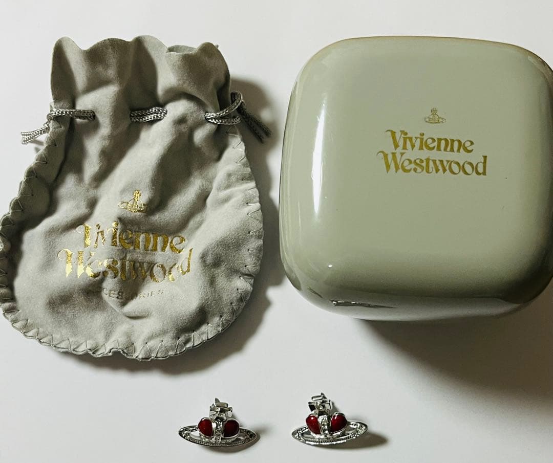 Vivienne westwood DIAMANTE HEART ３点セット