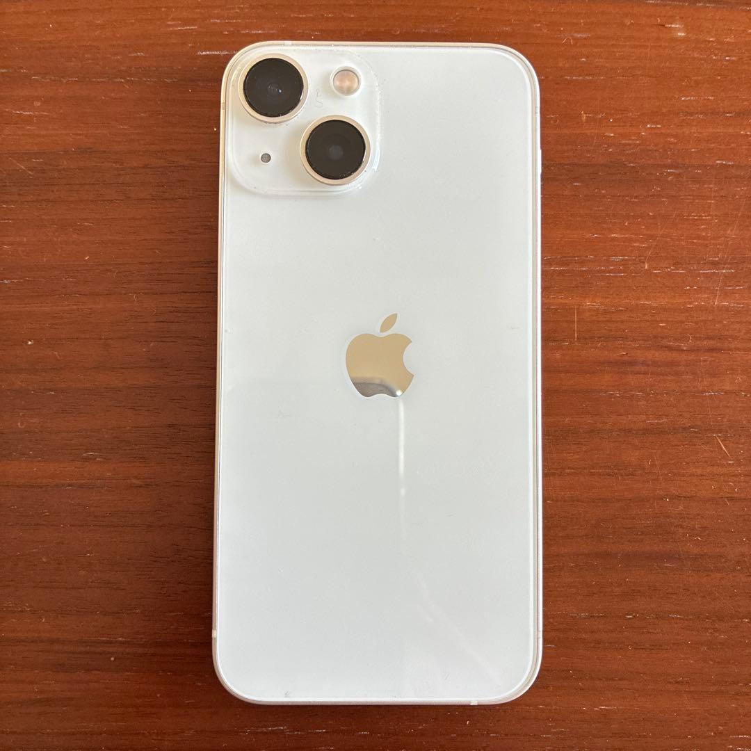 iPhone13ミニ ホワイト　128GB バッテリー最大容量85%