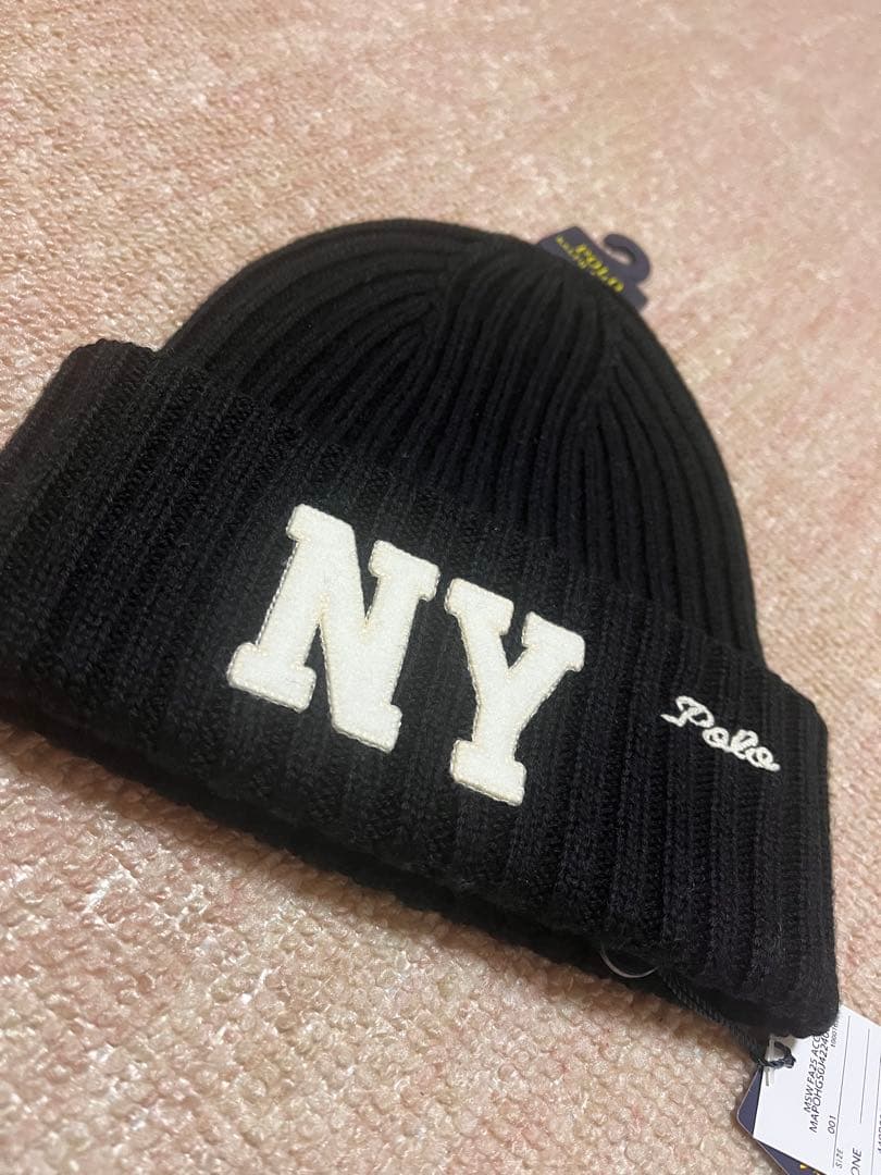 新品未使用⭐︎POLO NYニット帽