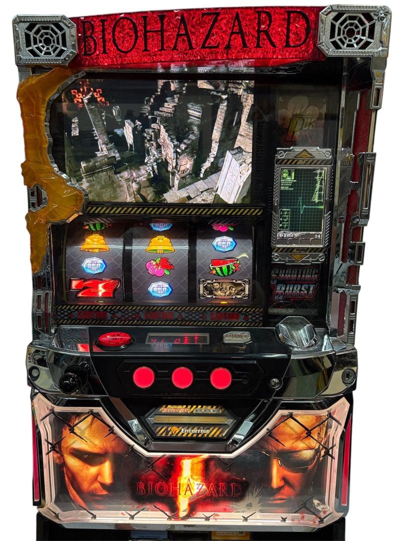 【クロミ様送料込】バイオハザード5 パチスロ 実機 直接引取可