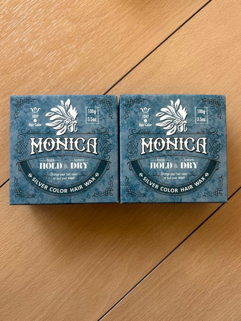 新品未使用⭐︎ニューモニカ　カラーワックス（シルバー）⭐︎ 2個セット