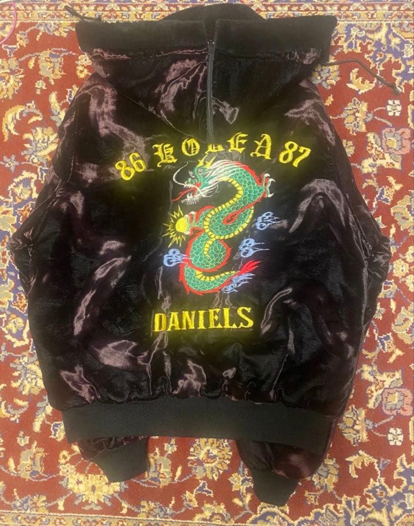 vintage souvenir Korean jacket スカジャン