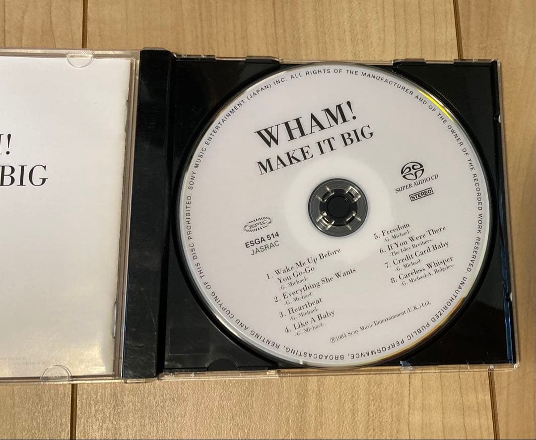 希少 廃番 WHAM! MAKE IT BIG SACD