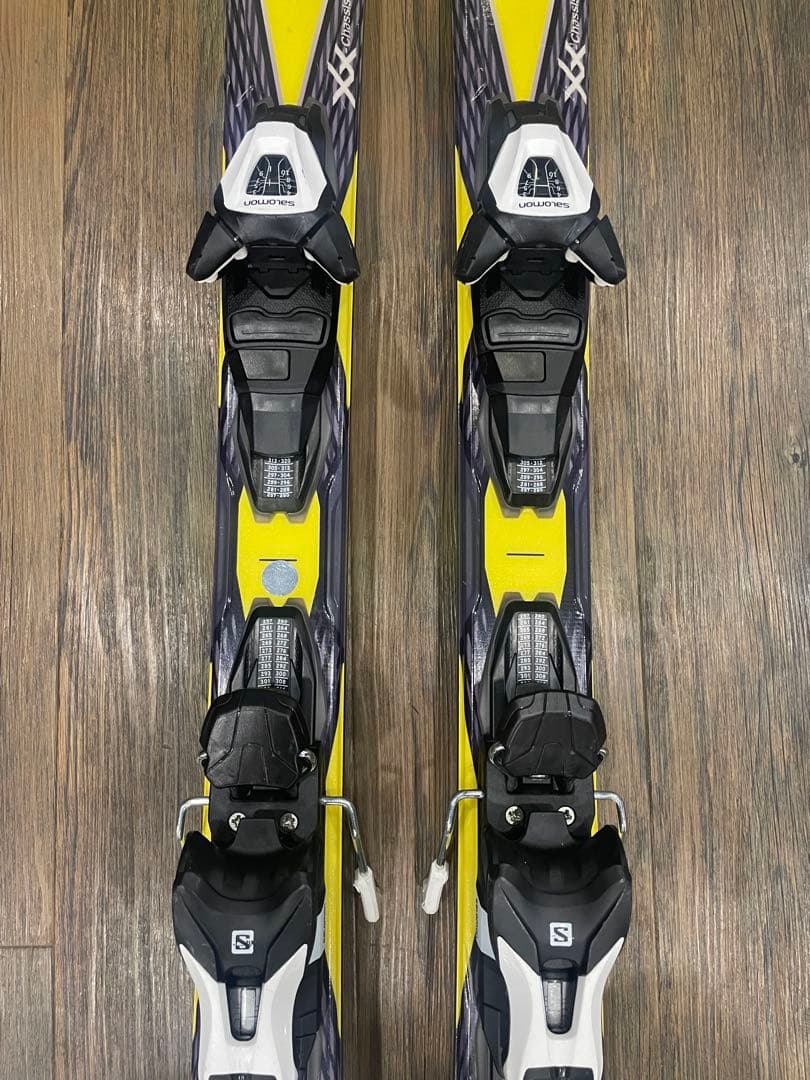 Salomon スキー板 黒/黄色 サロモン　X DRIVE 161センチ