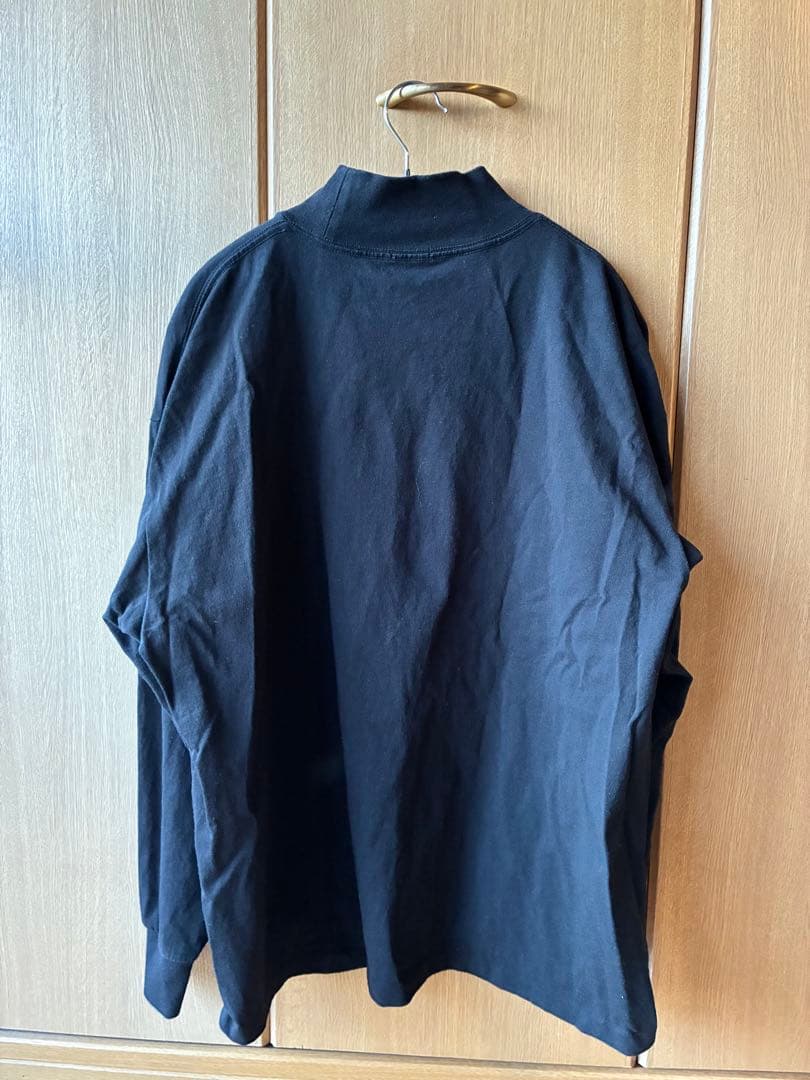 COMOLI（コモリ）コットンジャージ モックネックプルオーバー　24aw