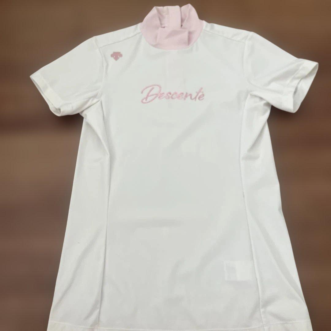 デサントゴルフ　ピンク　セットアップ　Mサイズ