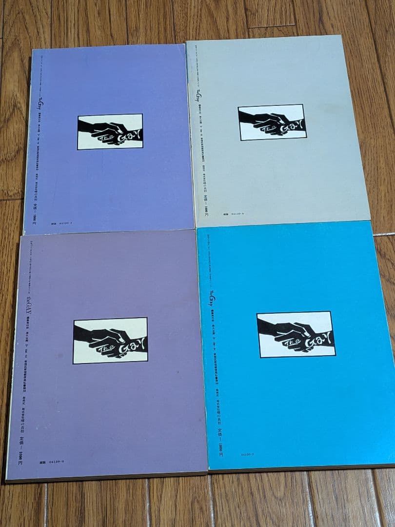 TheGAY1988年 3冊 1989年1冊　　4冊セット