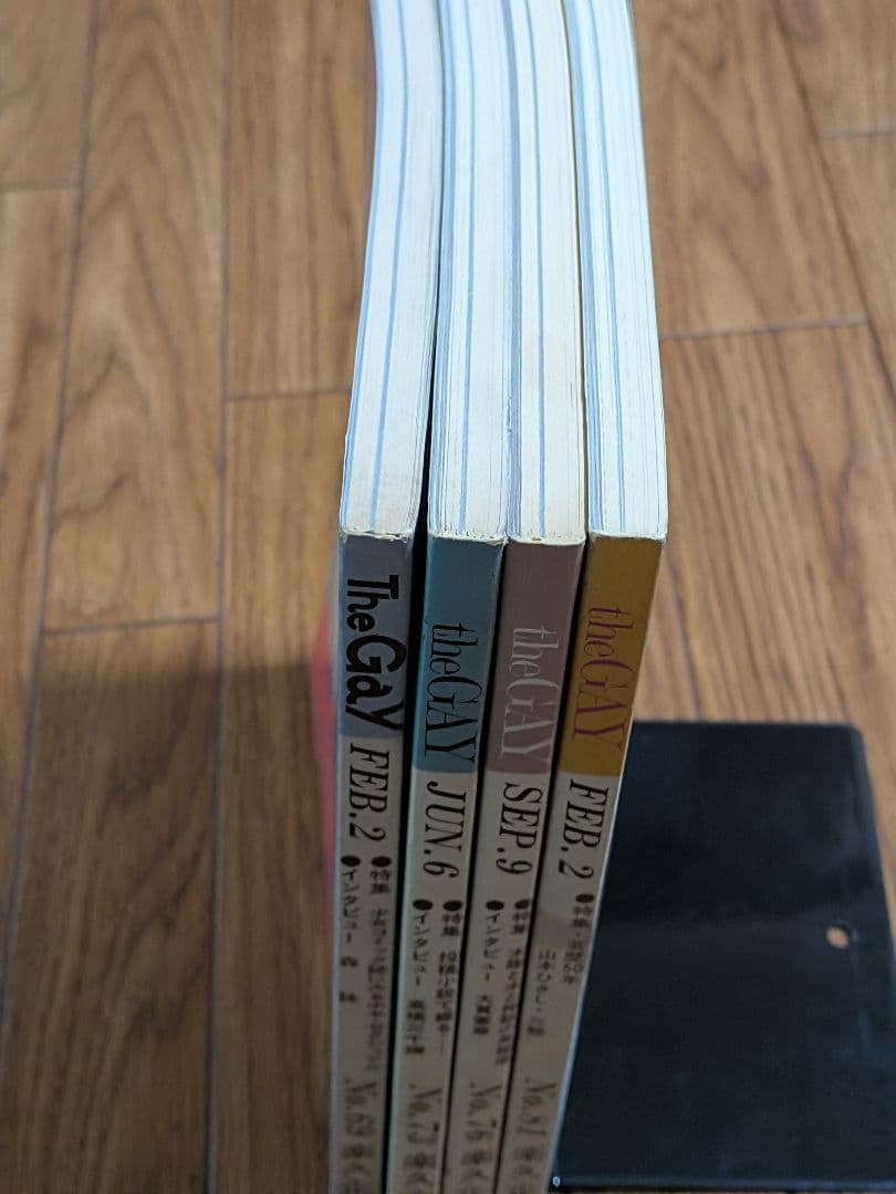 TheGAY1988年 3冊 1989年1冊　　4冊セット