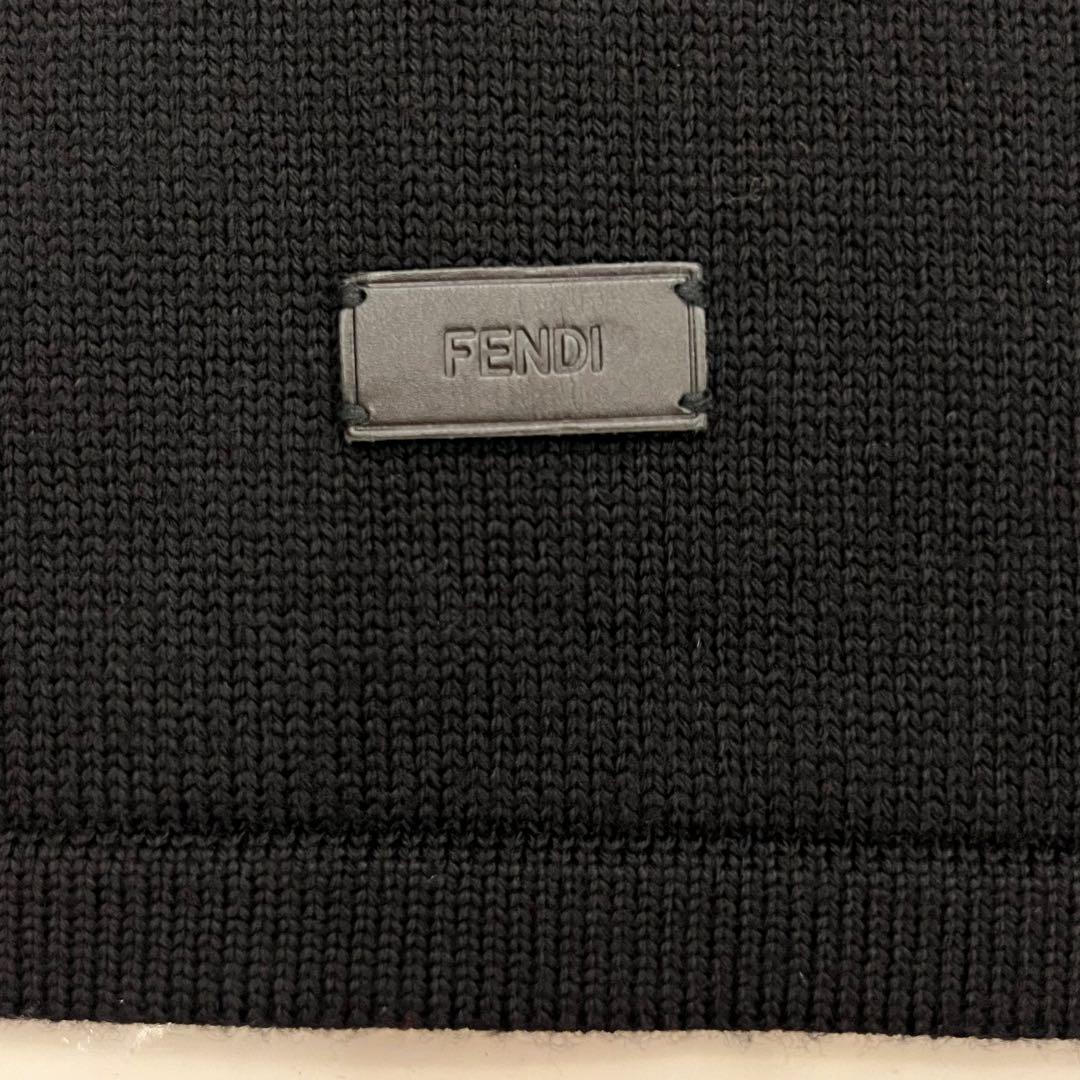 【美品】フェンディ バグズ モンスター マフラー ストール ユニセックス