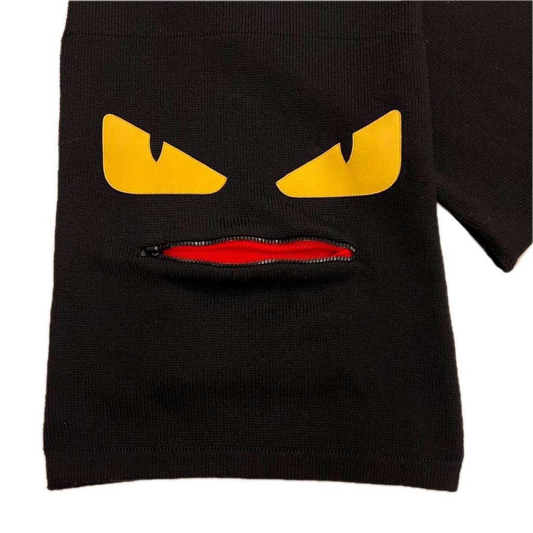 【美品】フェンディ バグズ モンスター マフラー ストール ユニセックス