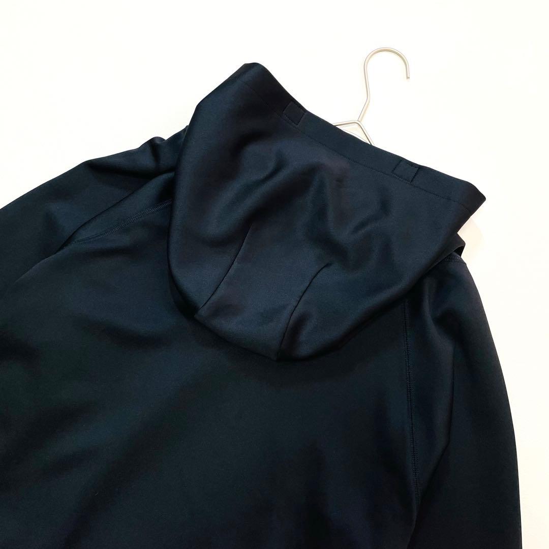 6409【美品】ブリーフィング　リカバリーウェア　プルオーバーパーカー　ブラック