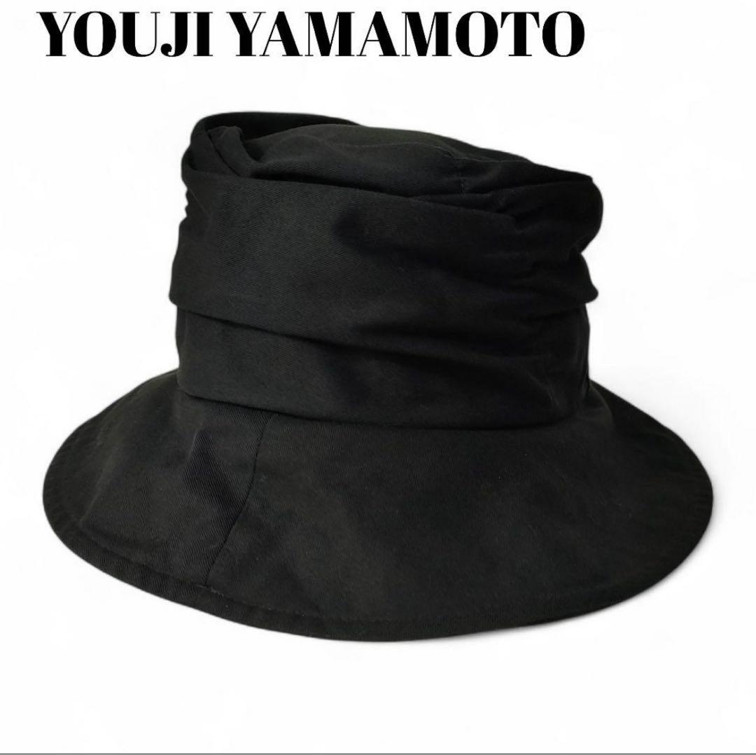 YOUJI YAMAMOTO 黒 バケットハット
