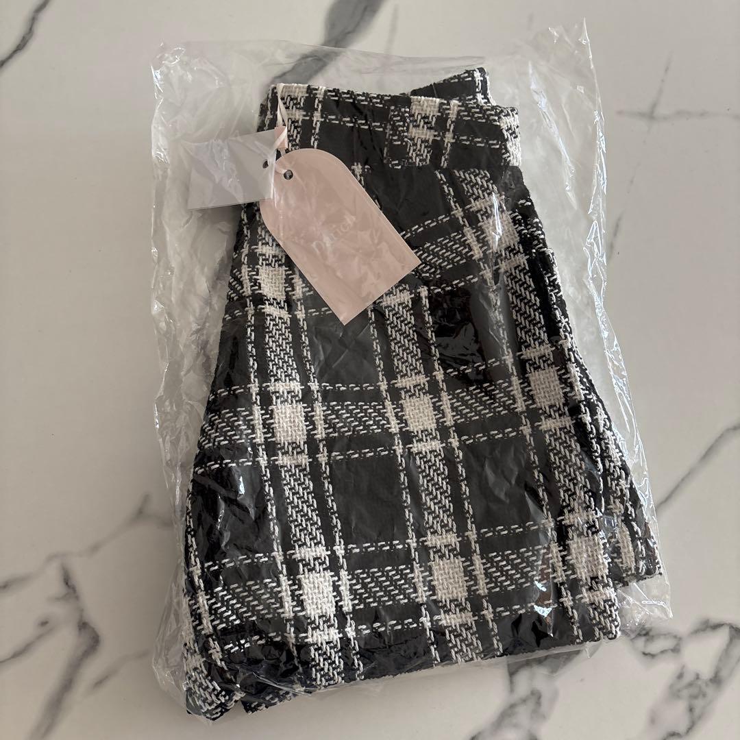 ダーリッチ　チェックショートパンツ