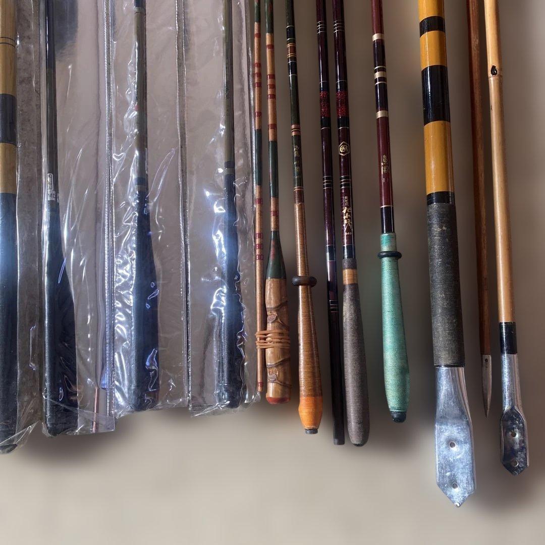 ヘラブナ竿 7本セット 3本未使用