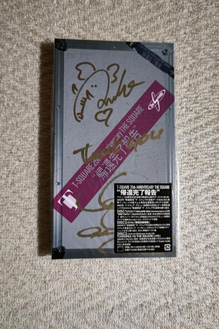 Ｔ－ＳＱＵＡＲＥ／『帰還完了報告』２５周年記念活動の軌跡ＤＶＤ３枚組み