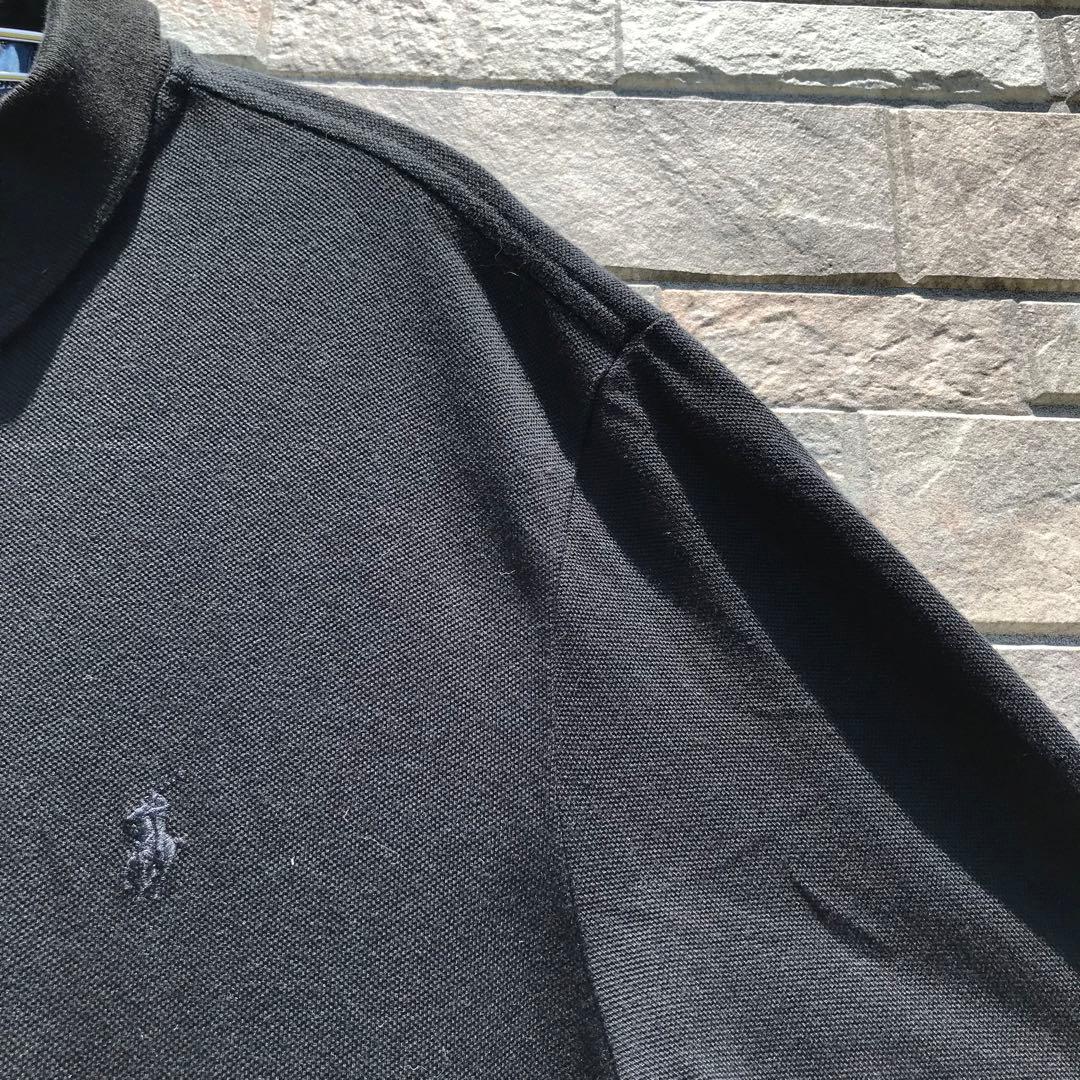 ロンハーマン×ラルフローレン　ポロシャツ　ブラック　XL