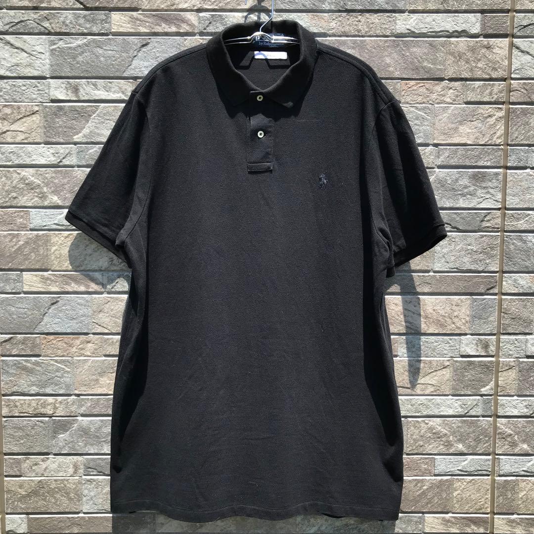 ロンハーマン×ラルフローレン　ポロシャツ　ブラック　XL