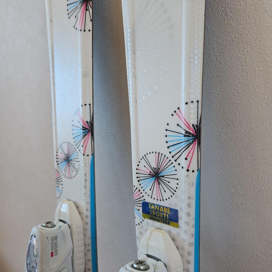 ROSSIGNOL スキー板 花火模様 ビンディング付き　130cm
