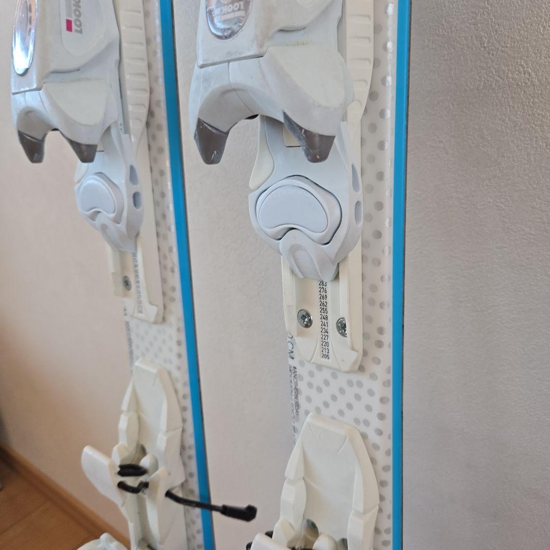 ROSSIGNOL スキー板 花火模様 ビンディング付き　130cm