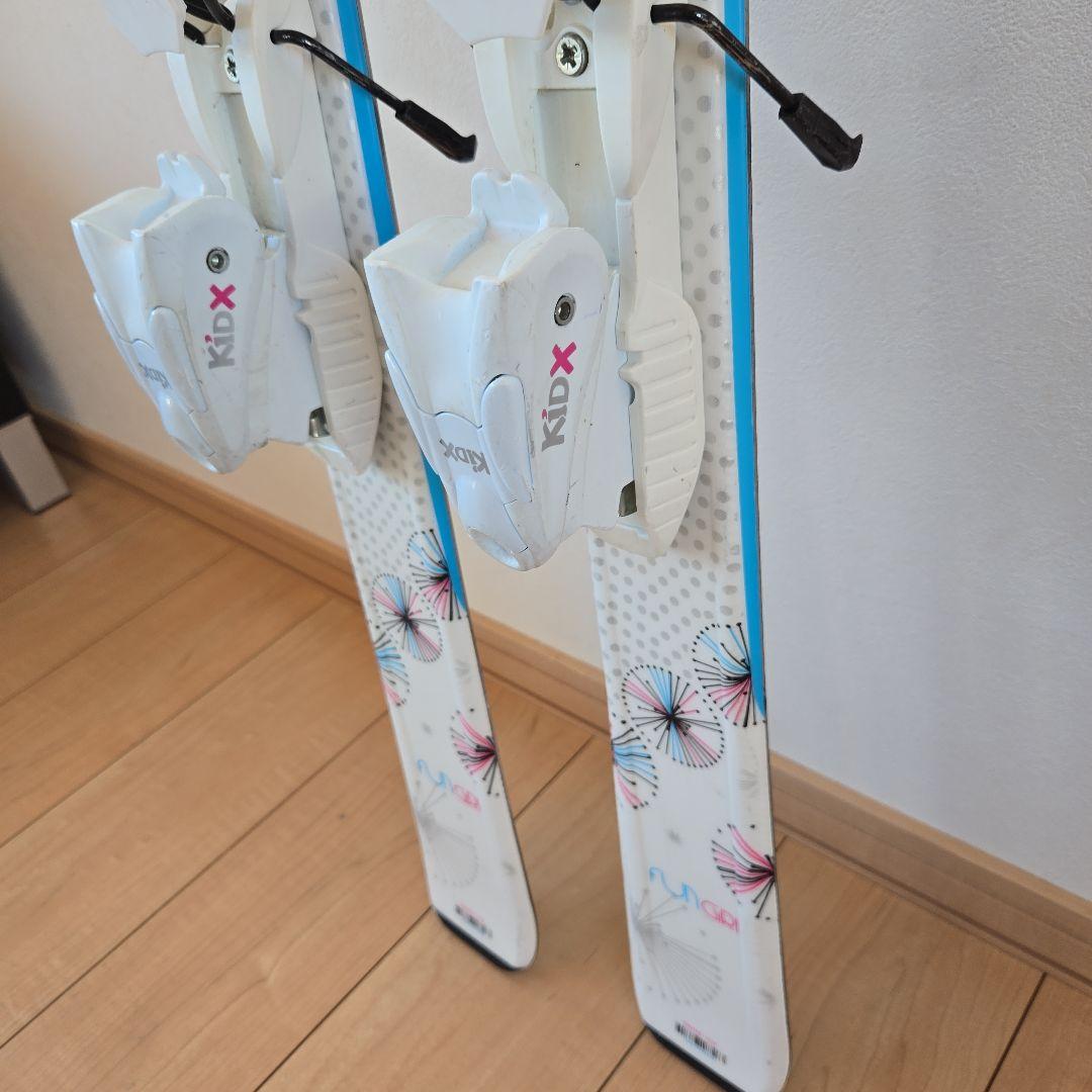 ROSSIGNOL スキー板 花火模様 ビンディング付き　130cm