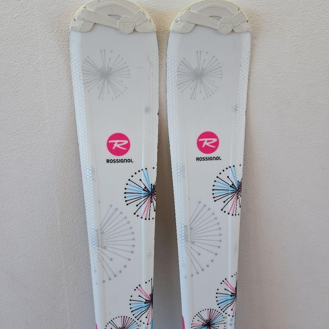 ROSSIGNOL スキー板 花火模様 ビンディング付き　130cm